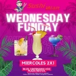 MARTES A JUEVES 2X1 EN COCTELES