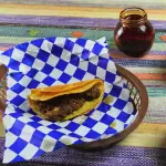 TACO SIN QUESO
