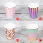Vaso para fiesta con diseño 8 und