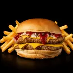 Milaburger Royal + Papas Fritas