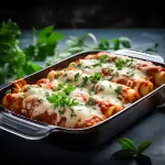 Cannelloni de Provolone com damasco