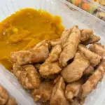 2- Tiras de Frango