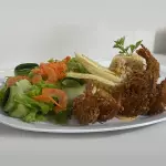 Camarones al coco