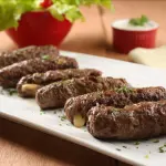 Espeto Linguiça Bovina C/ Queijo