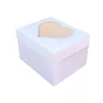 CAJA BLANCA (ALTA) ACETATO CORAZON
