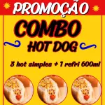 COMBO HOTDOG ( 1 REFRI 600ML)