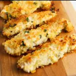 Deditos de pollo y queso