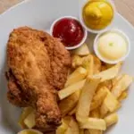 Broaster  con Papas Nativas
