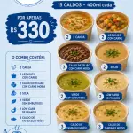 15 caldos