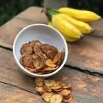 CHIPS DE BANANA COM CACAU