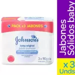 3 JABON JJ BABY ORIGINAL 110 GR