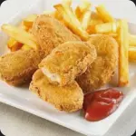 Nuggets con Papas Nativas