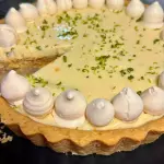 Torta de limão com suspiro artesanal
