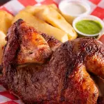 Pollo con patatas fritas(1 persona)