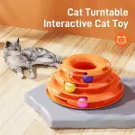 Torre para gatos (color azul)