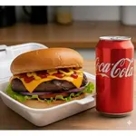 X-Salada Com Coca-Cola  lata