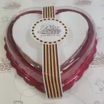 Alfajor forma de corazón personal