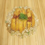 Yakimeshi pollo katzu