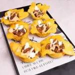 Plantain Baskets with Pull Beef