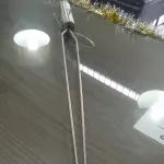 ESPETO DE INOX DUPLO 50 CM