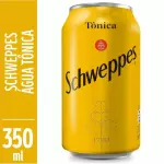 Água Tônica Schweppes Lata 350ml