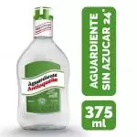 Media Aguardiente. guaro verde 375mL