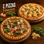 2 pizzas premium por $19.990