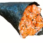 Temaki salmão simples