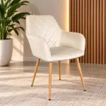 Sillon Dereck Rombo Pana Beige SM