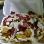 Salchi chicharrón de pollo