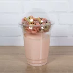 Vaso PET Domo con Bandeja 10 oz