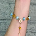 Denario en Ambar y Larimar