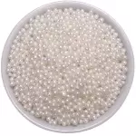 Perlas 4mm Blancas 20grs