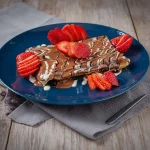Strawberry waffles