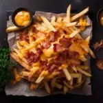Batata com Cheddar e Bacon