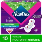 TOALLAS NOSOTRAS NOCTURNAS 10UN