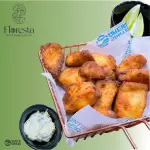 Iscas de Tilápia Empanada