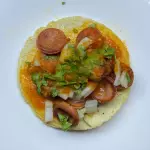 tacos de chorizo asado