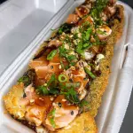 Sushi Dog + 10 huramaki salmao+refri