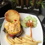 Hamburguesa Mickey Mouse Pollo
