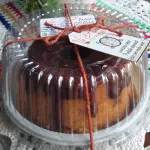 Bolo Fubá com Goiabada