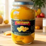 PÊSSEGO EM CALDA 550 GR TATITANIA
