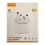 FONE DE OUVIDO S/FIO GOLD FN-BT10