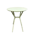 Mesa PP 60cm redonda Blanco