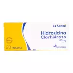 HIDROXICINA 25MG CAJA X 20 TAB
