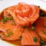 Carpaccio de salmão   - 10 fatias
