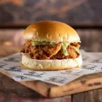Combo chicken burguer