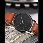 Reloj cuarzo de puntero redondo