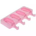 Molde Silicone Paleta mini  4 Cavid