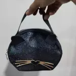 Cartera de gato negro